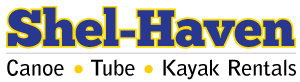 Shel-Haven - Canoe, Kayak, Tube, and Raft Rental in Northern Michigan logo